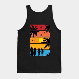 Summer Sky Beach Side Tank Top